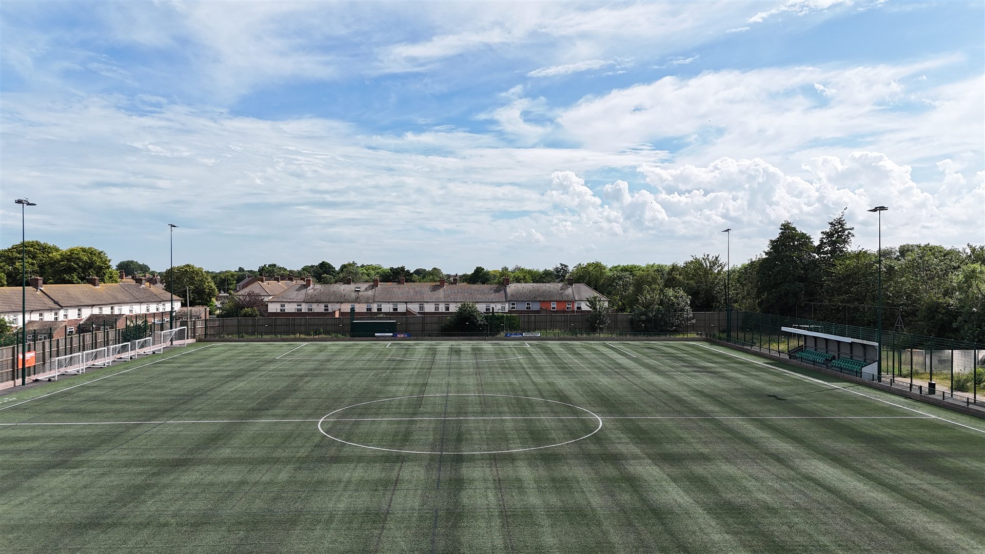 The Green outdoor 3G football pitch